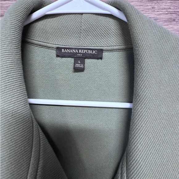 Banana Republic Full Zip Jacket Top Asymmetrical Design - Picture 6 of 6